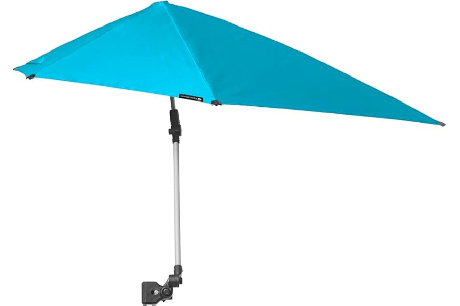 SPF 50+ Adjustable Umbrella with Universal Clamp