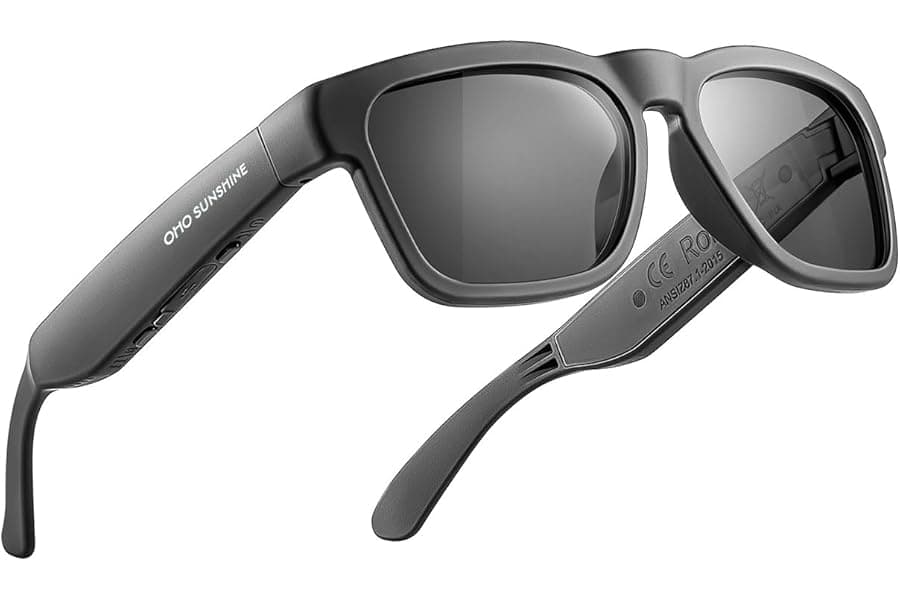 Bluetooth Audio Sunglasses - Open Ear Sport 10H Battery