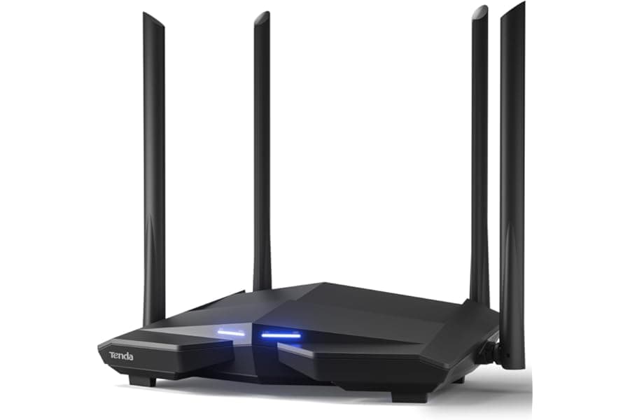 Dual-Band WiFi Router with Gigabit Ports