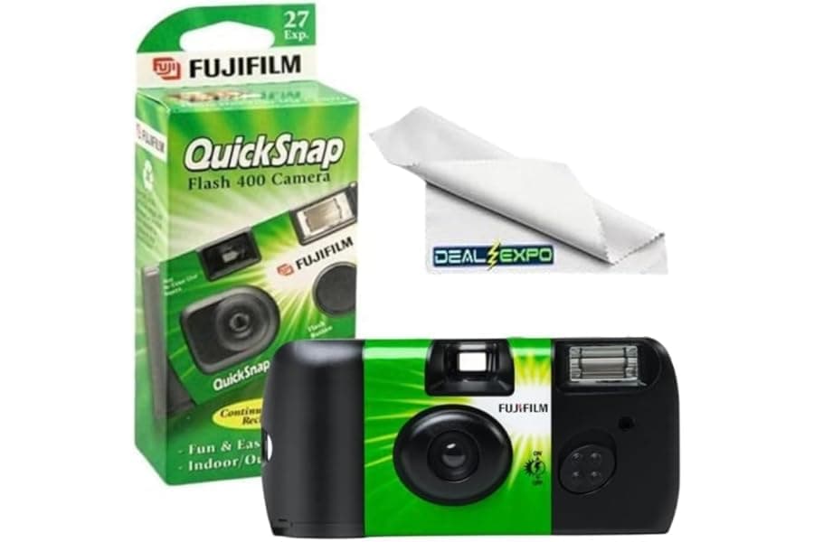 Disposable Flash Camera for Parties & Travel