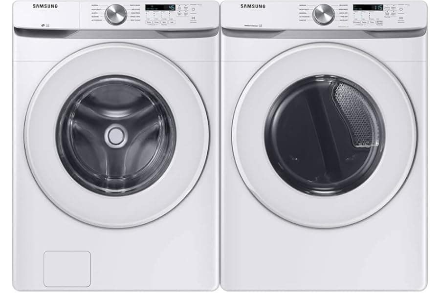 Premium White Front Load Laundry Package