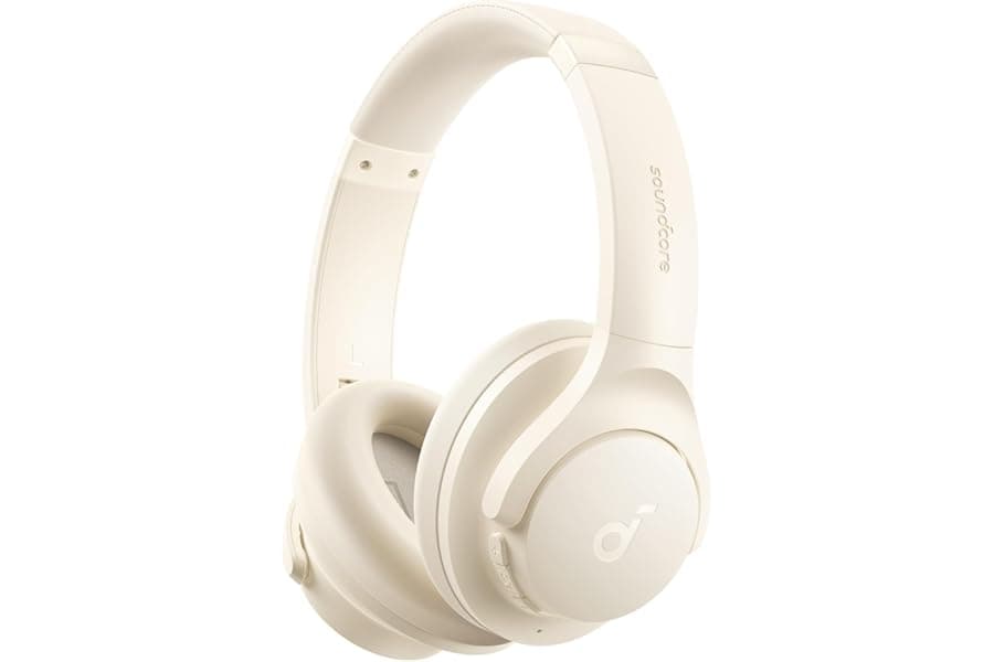 Premium Hybrid Active Noise Headphones 40H Battery