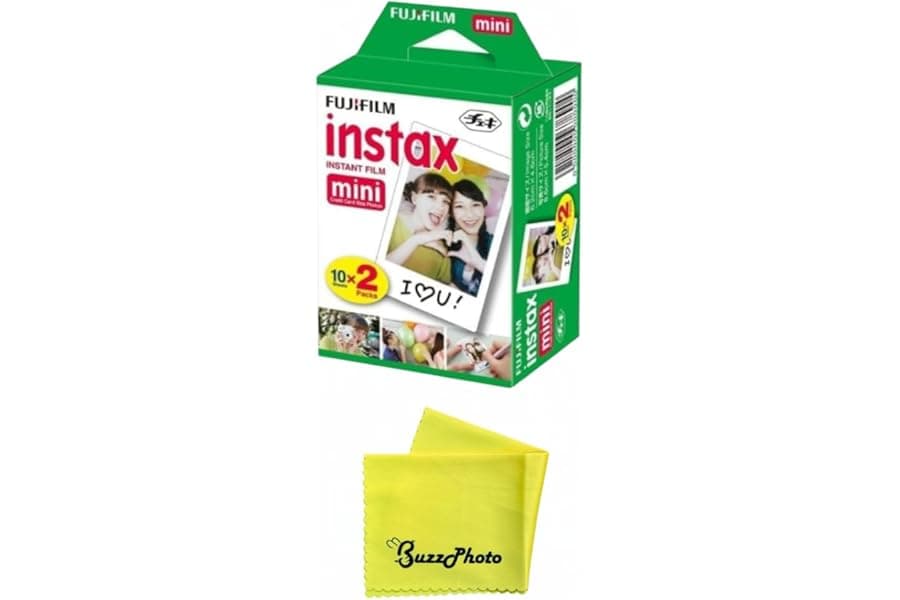 Instant Film for Retro Cameras: 20 Sheet Pack