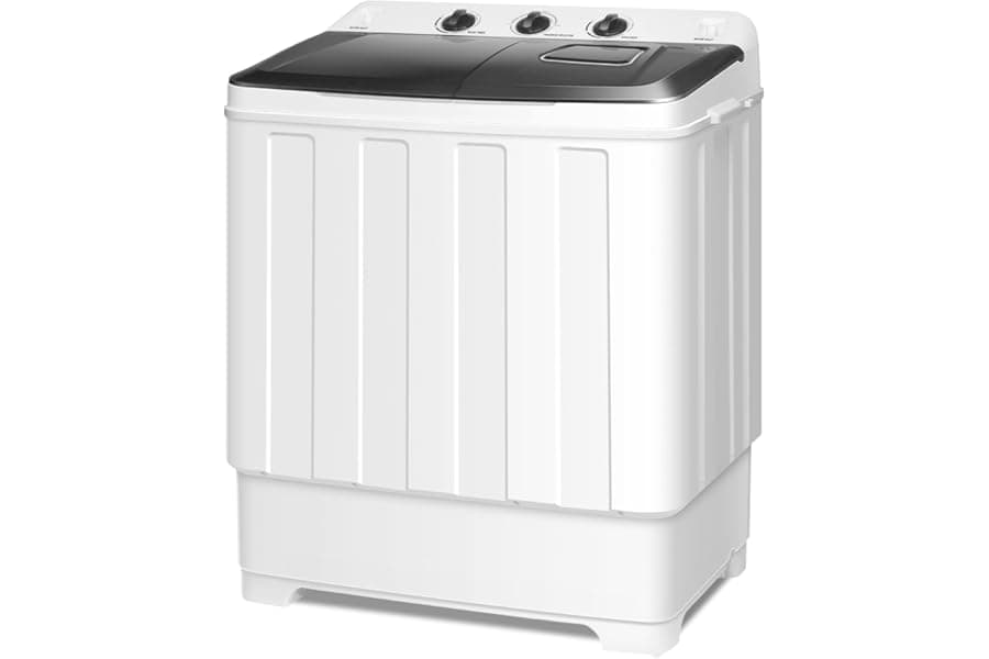 Portable Twin Tub Washing Machine for Apartments
