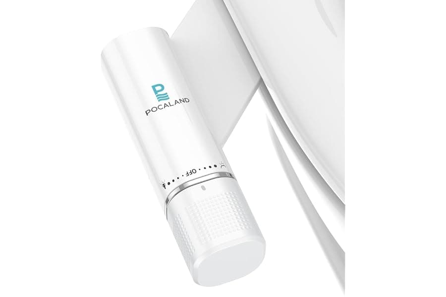 Slim Bidet Attachment with Dual Nozzles