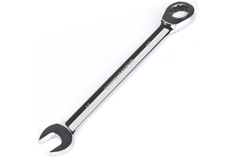 Industrial Ratcheting Combination Wrench - Chrome Vanadium