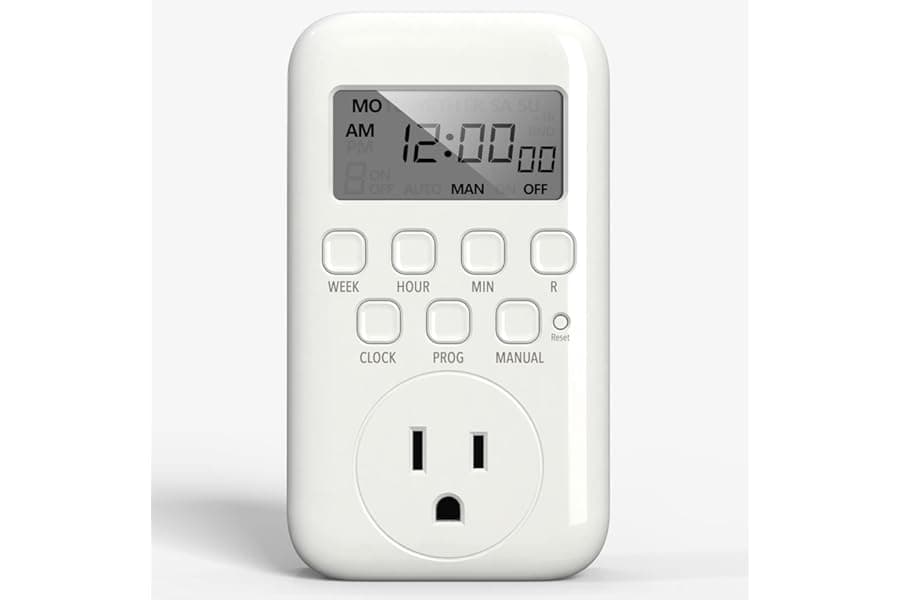 Best 8-Program Digital 7-Day Timer Outlet 2026
