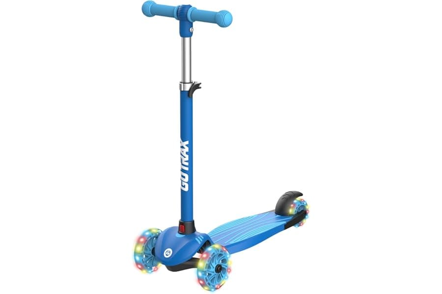 Kids 3-Wheel Kick Scooter with LED Lights