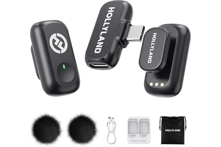 Wireless Lavalier Mic for Video Content Creators
