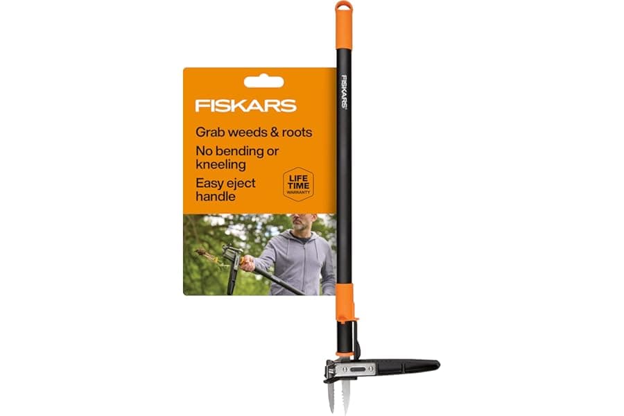 Stand Up Weed Puller Tool - 39" Ergonomic Handle