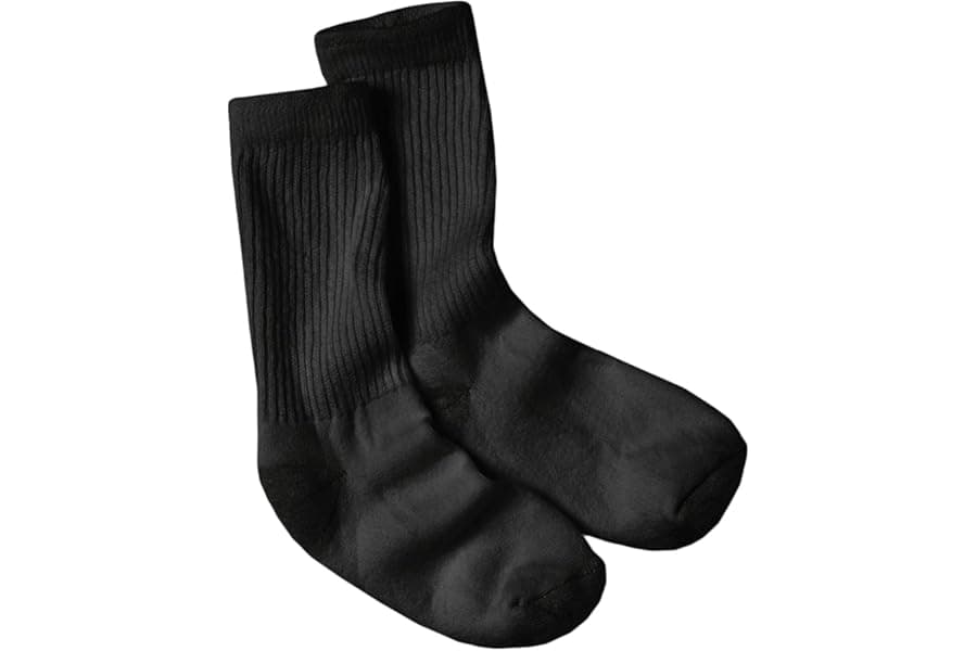 Women's Cushioned Crew Socks (10-Pack) - Comfort & Durability