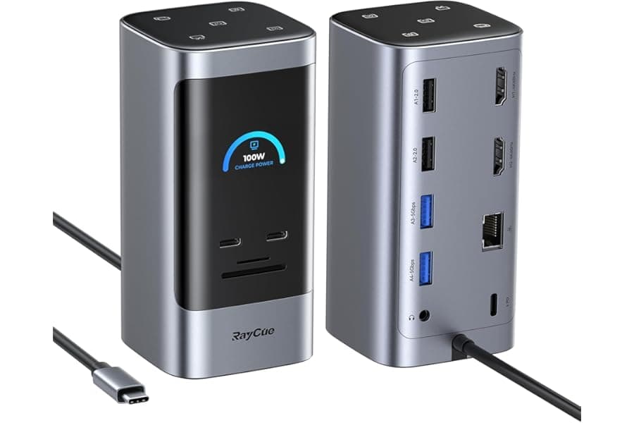 Best 14-Port Dual 4K Docking Station 2026