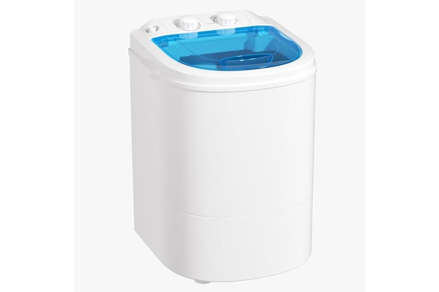 Compact Portable Washing Machine for Apartments and Travel