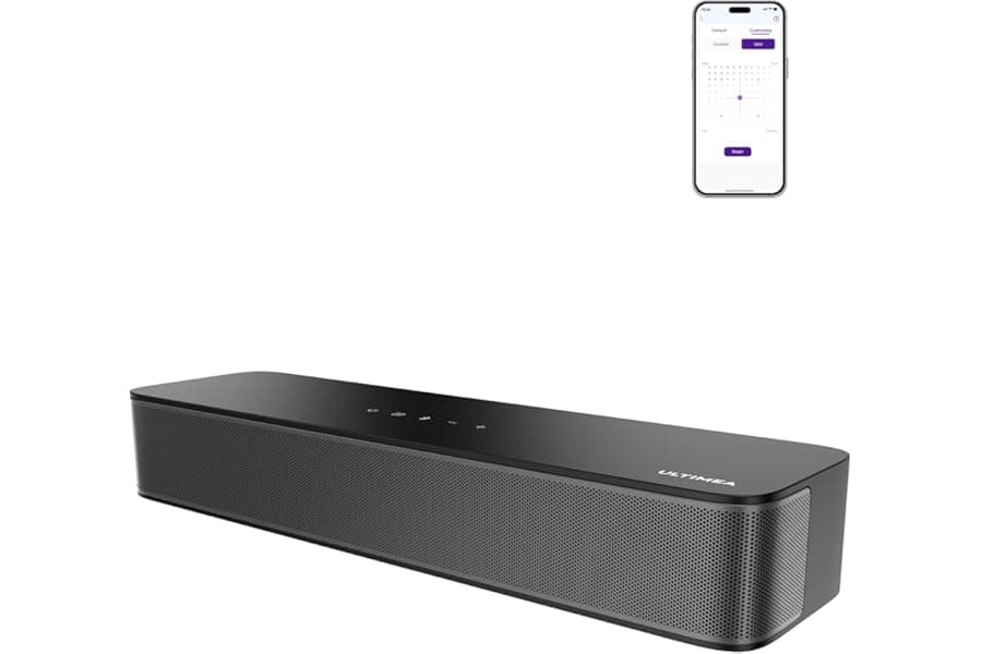 2.1 Surround Soundbar with Built-in Subwoofer
