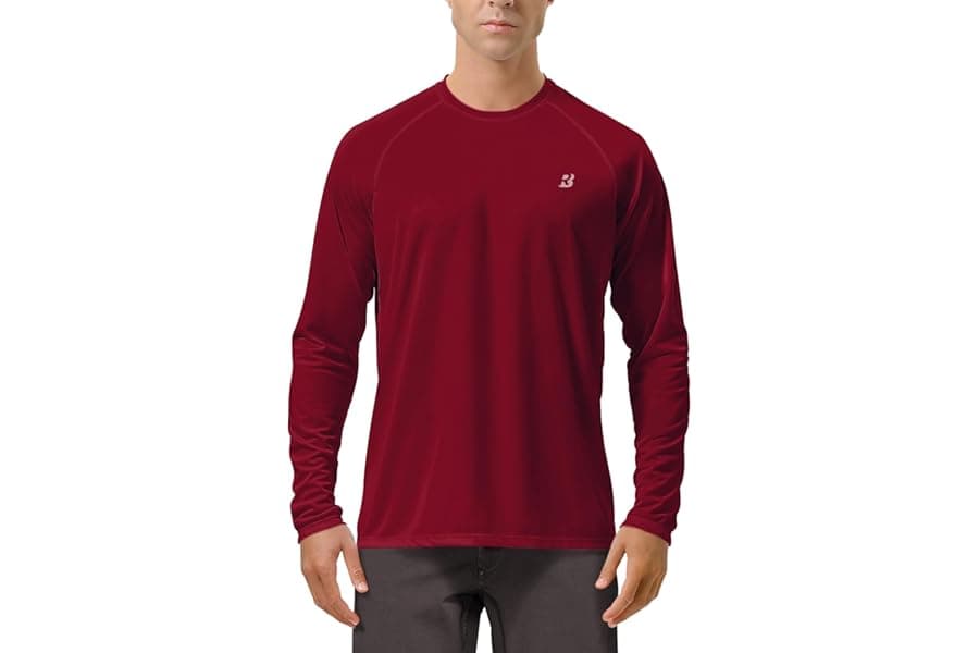 UPF 50+ Sun Protection Long Sleeve Shirt for Outdoors