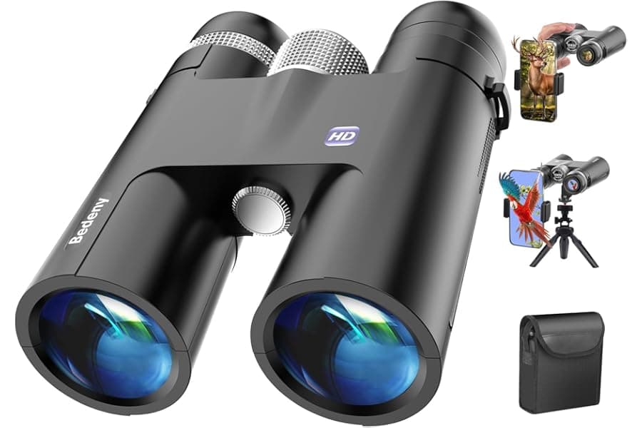 High-Powered Binoculars with Tripod & Phone Adapter