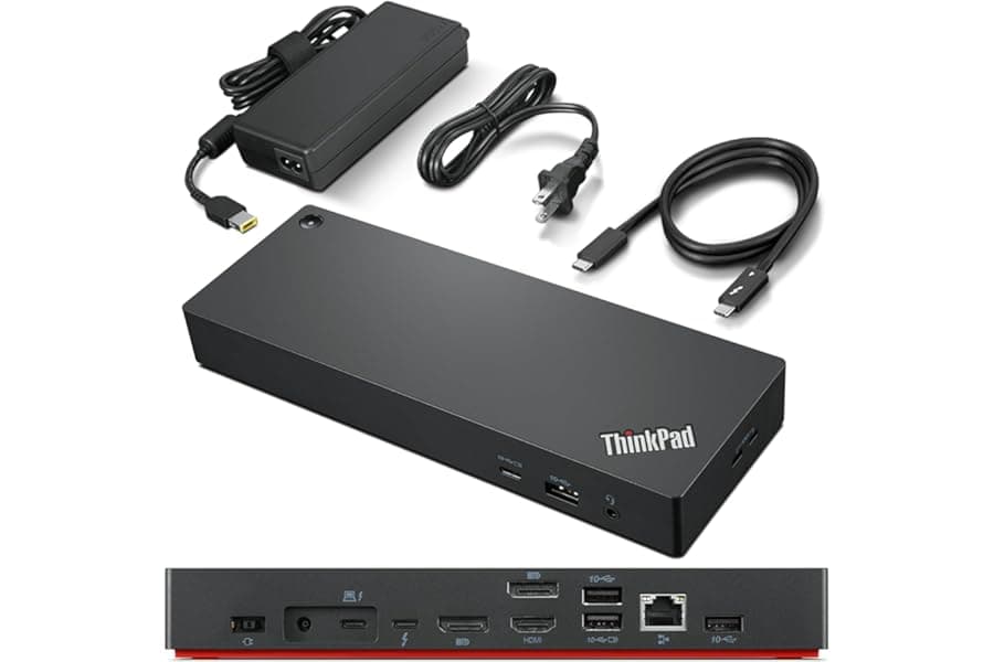 Universal Thunderbolt 4 Dock with 4-Display Support and 100W Power