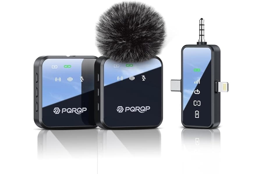 Wireless Mic for Content Creators & Vloggers