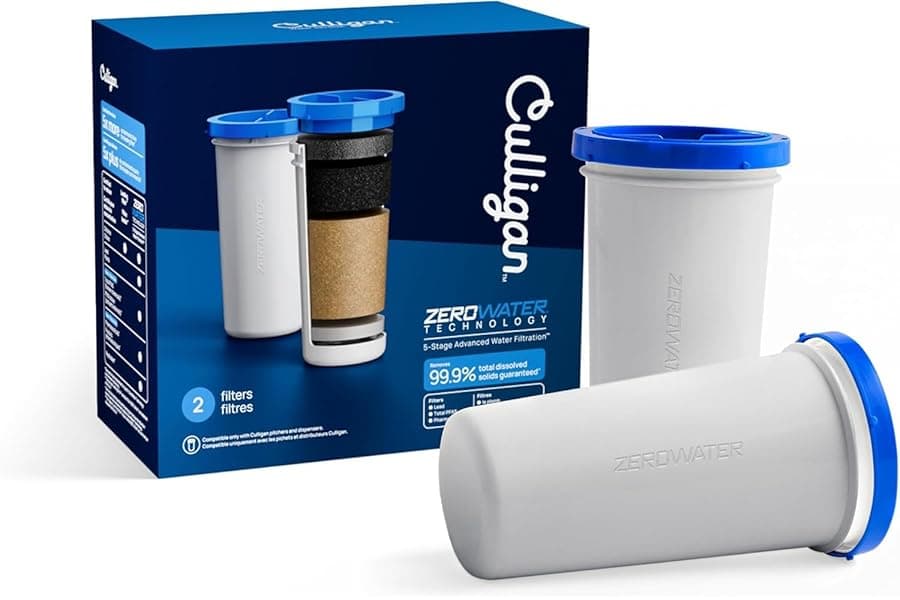 5-Stage Water Filter 2-Pack: Lead & PFAS Removal