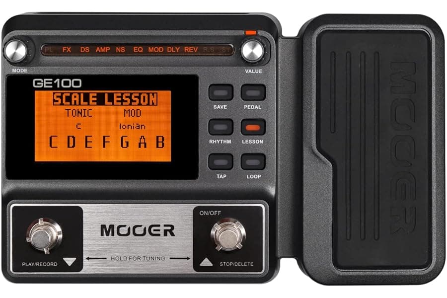 Guitar Multi-Effects Pedal with 80 Presets & 66 Effects