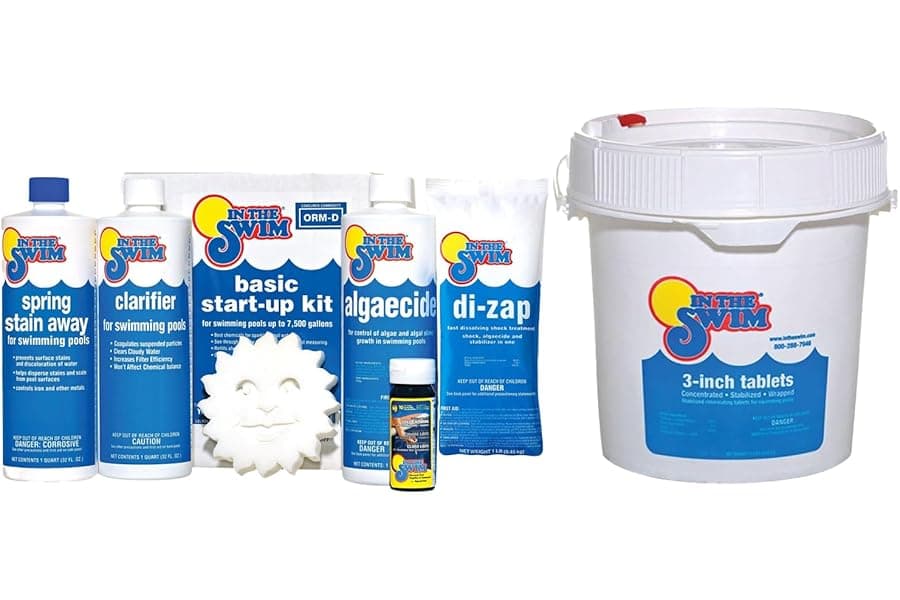 Pool Opening Kit & Chlorine Tablets Bundle