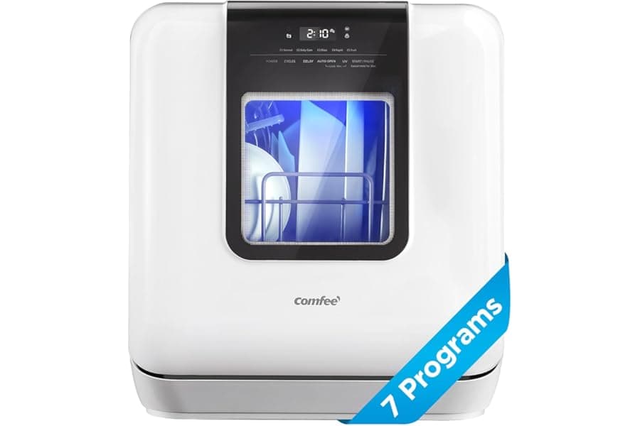 Portable Countertop Dishwasher for Apartments