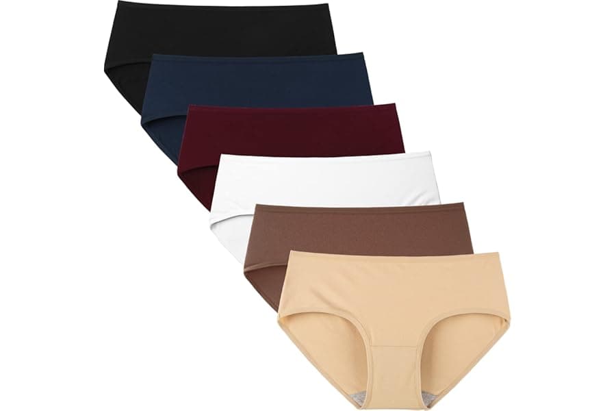 Best Womens Underwear Cotton Hipster Panties Regular & Plus Size 6-Pack - Top Picks for 2026