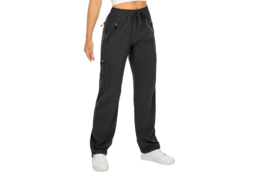Quick-Dry Women's Cargo Hiking Pants with UPF 50 Protection