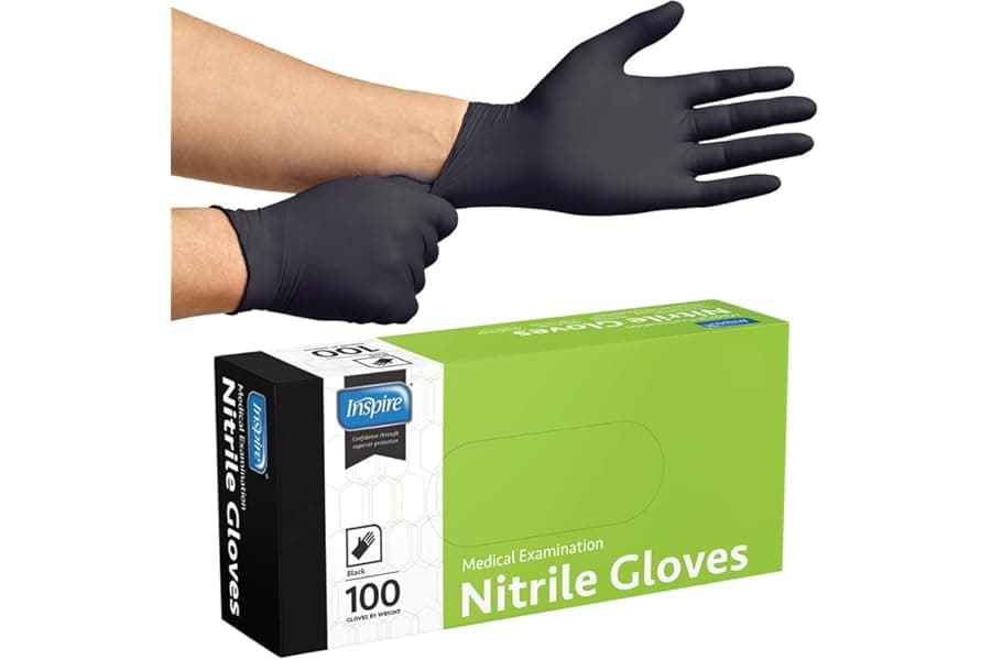 Best Black Nitrile Disposable Gloves (2026 Review)
