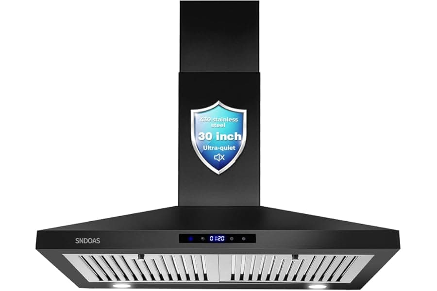 Best 30-Inch Black Range Hood for Modern Kitchens