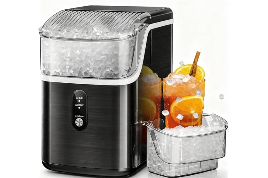 Nugget Ice Maker 35Lbs/24H Chewable Pebble