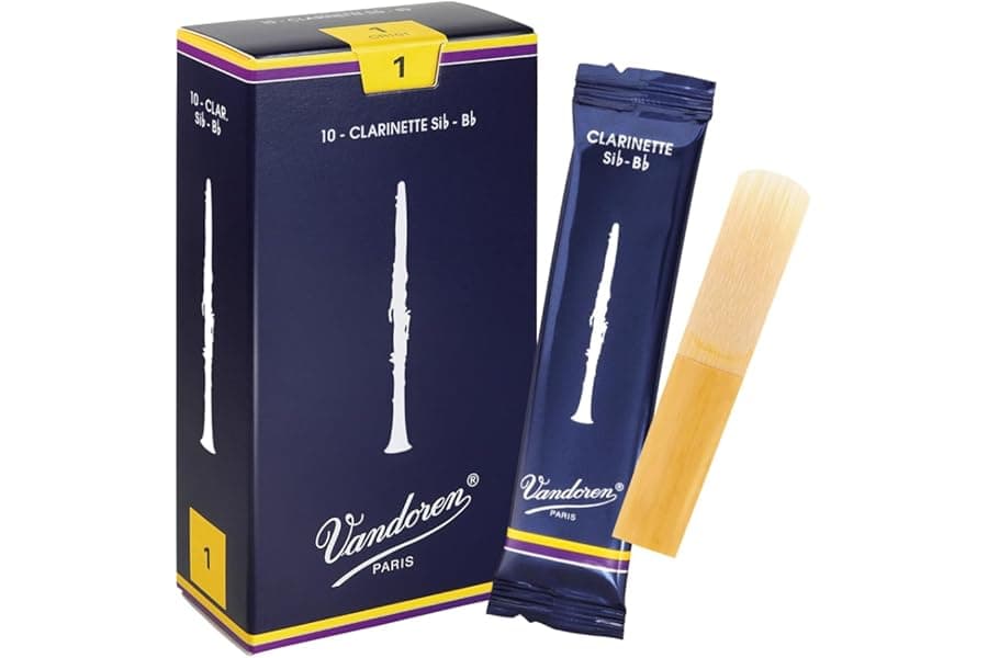 Clarinet Reeds Strength 1 - Pack of 10