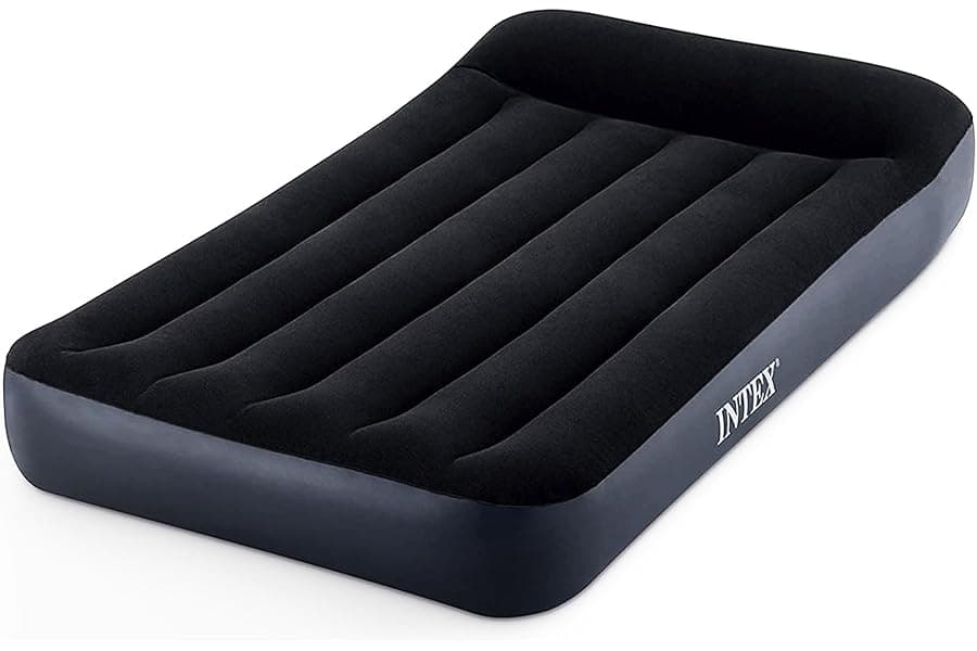 Portable Twin Air Mattress with Built-In Pump