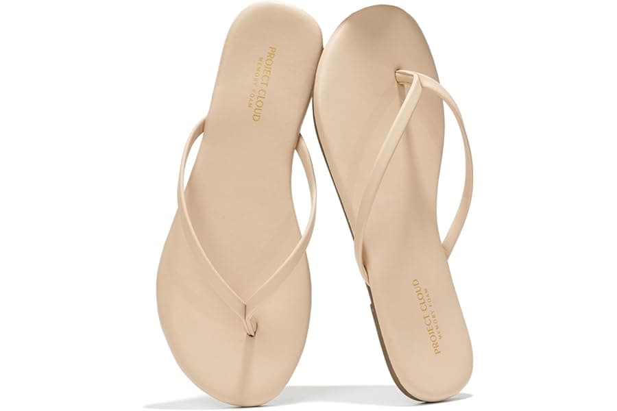 Lightweight Women's Flip Flops with Cloud Comfort