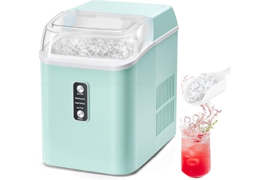 Countertop Nugget Ice Maker with Fast Production