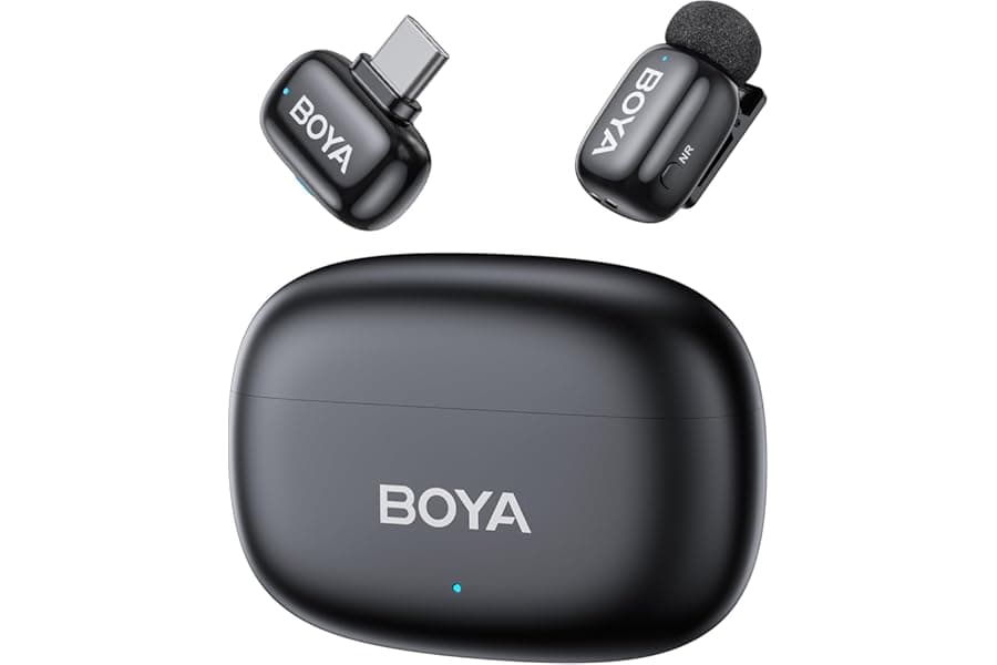 Wireless Lavalier Mic for Content Creators