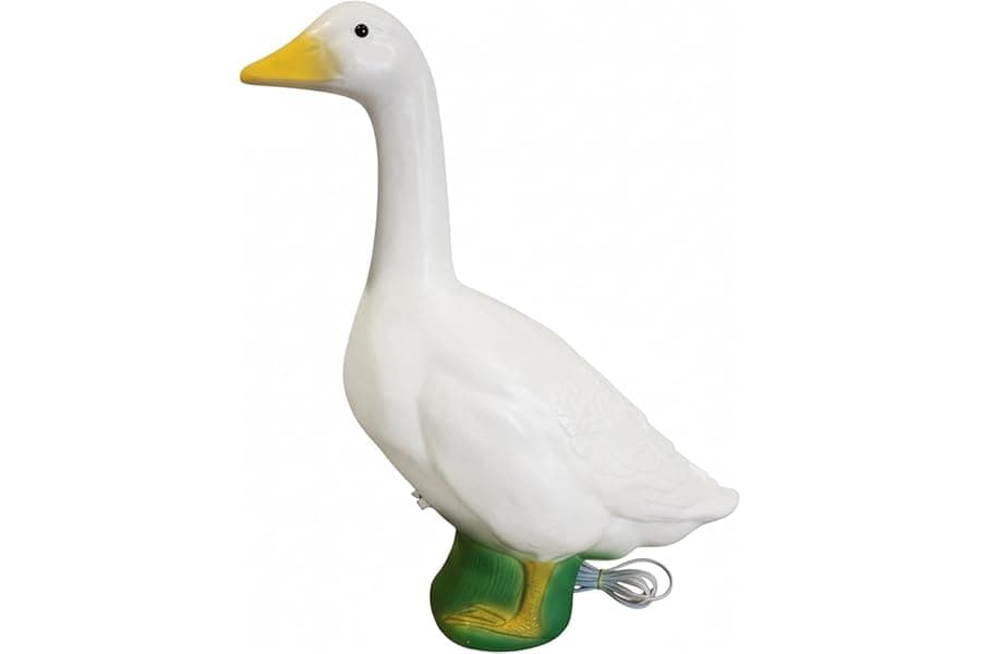 Light-Up Wild Goose Garden Statue for Yard Decor