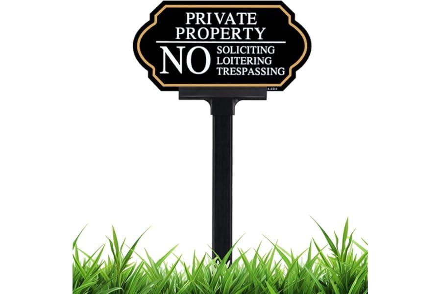 Best Private Property No Trespassing Sign With Stake - Top Picks for 2026