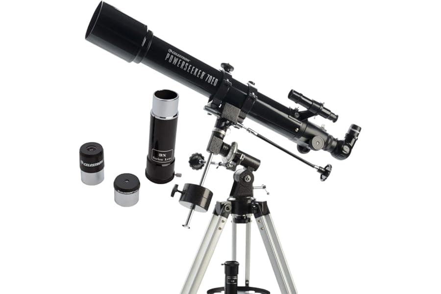 70mm German Equatorial Telescope for Beginners