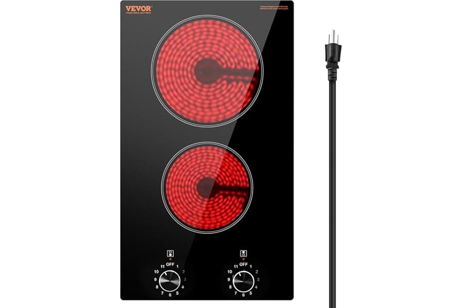 Best Compact Electric Cooktop 2 Burners
