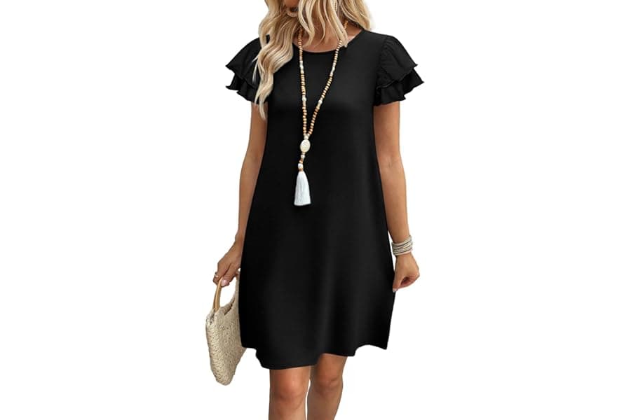 Best Ruffle Sleeve Sundress with Pockets 2026