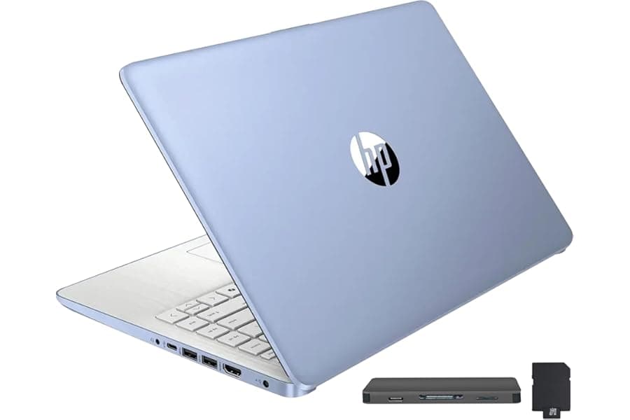 14 Inch Budget Laptop: 4-Core Intel, 4GB RAM, 256GB