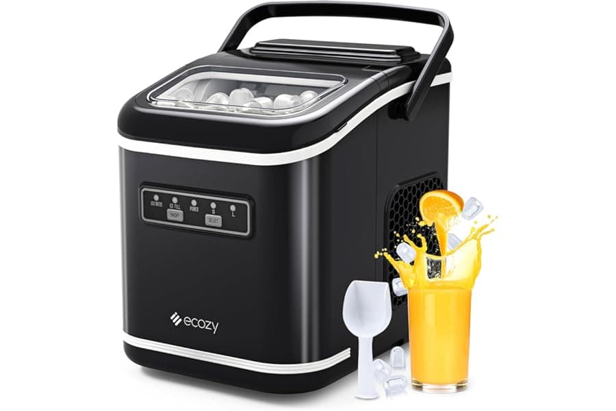 Fast Countertop Ice Maker for Entertaining