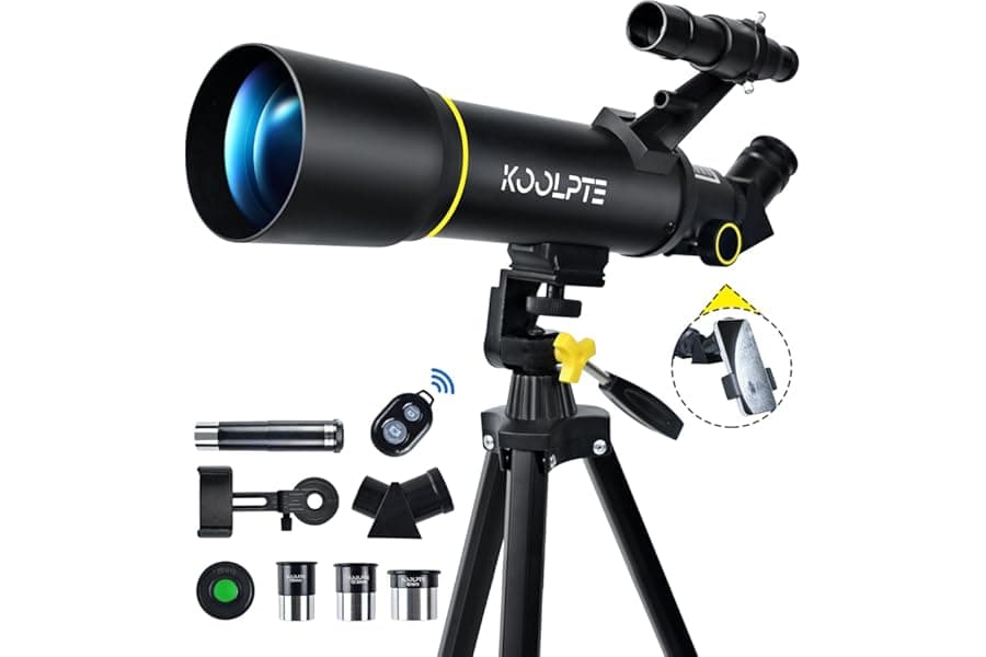 70mm Telescope for Stargazing: Portable & Easy to Use
