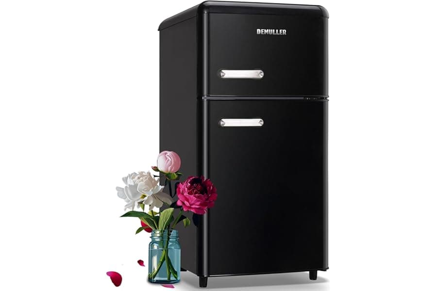 Compact Mini Fridge with Freezer for Small Spaces