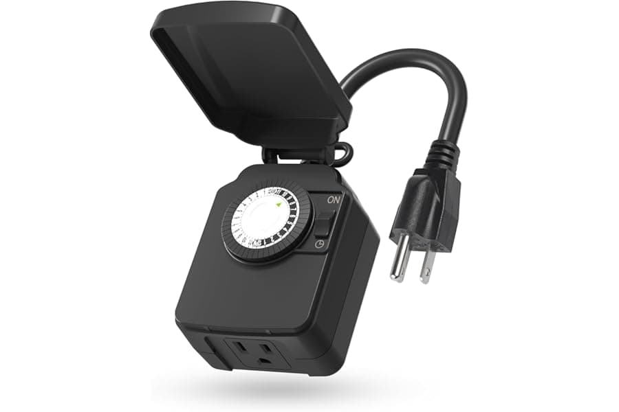 Best 24-Hour Outdoor Light Timer Waterproof 2026