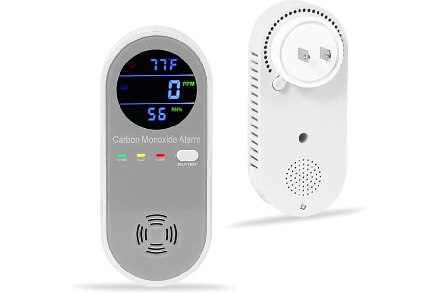 Best Plug In CO Detectors with Digital Display 2026