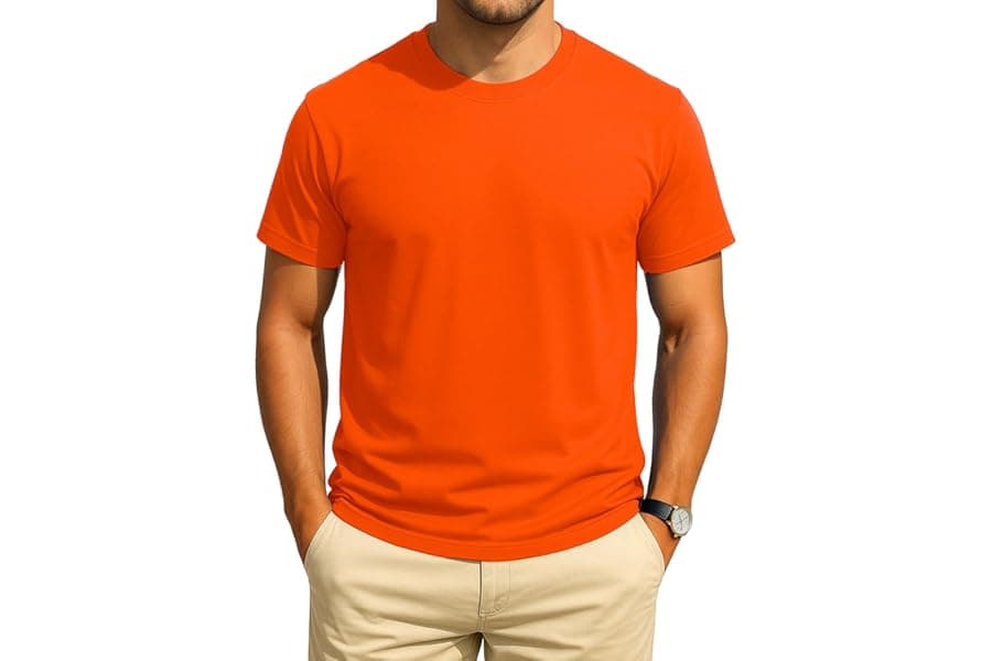 Casual Crew Neck Men's T-Shirts