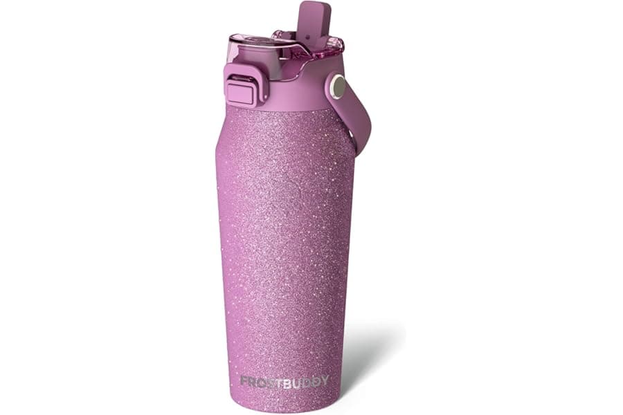 Best Frost Buddy 16Oz Insulated Water Bottle With Straw & Chug Lid | Leak-Proof Stainless Steel | 24-Hours Cold | Sweat-Proof - Top Picks for 2026