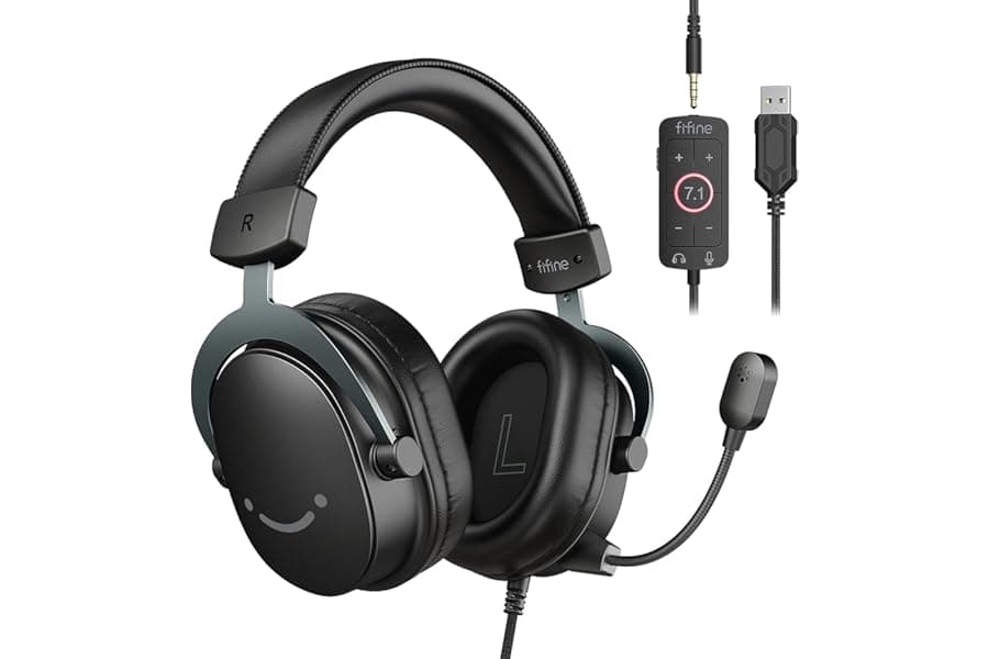 Wired Gaming Headset with 7.1 Surround Sound